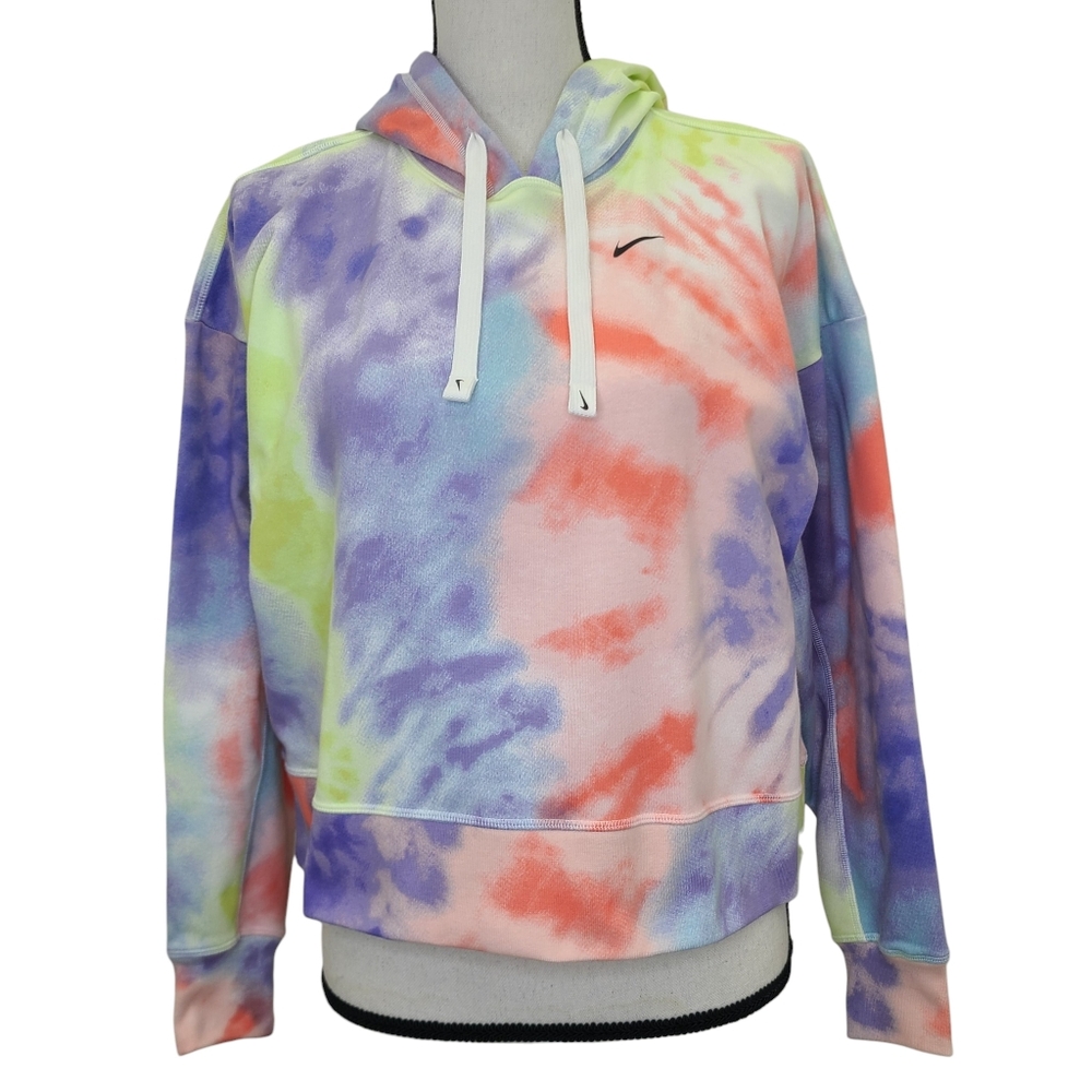 Nike Training Tie Dye Hoodie DA0890-580 Small Oversized NWT